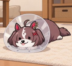 【ウマ娘】マイルカラーで今日はちょっとおとなしいマイル犬