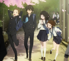 【悲報】アニメ氷菓を22話まで見たワイ、涙と鼻水が止まらない...（ ; ; ）