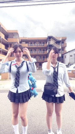 【画像】こういうブスだけど頑張ってるJKって応援したくなるよな
