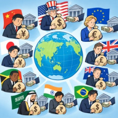 日本「借金1200兆円もあるの」 世界「5京7700兆円・・・」 日本「えっ！？」