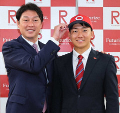 カープドラ2西野啓也は「古田先輩のような捕手に」新井監督が長男と同じ関西学生視察で獲得進言「感情を爆発させろ！」