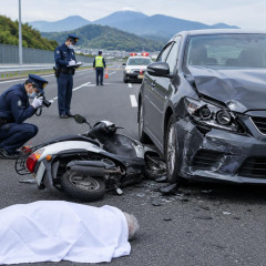 高速道路で50ccの原付バイクと車が衝突 原付バイクの88歳男性が死亡 警察が進入の経緯など調べる＝静岡   |  マグナキッド君だね
