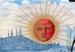 【画像】中世の太陽の絵、怖い。子供が見たらチビるだろｗｗｗｗｗ