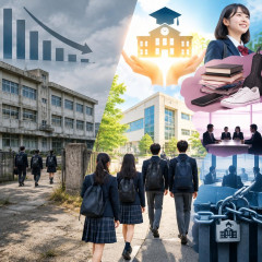 減り続ける公立高校、私立“無償化”で公立離れに拍車か…私立には「隠れ教育費」の別問題も 意思決定が進む私立と制度に縛られる公立   |  東大本番レベル模試　成績優秀者10名