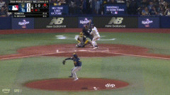 【ワールドシリーズ4回戦】ブルワーズの守備…レイズが4回裏にタイムリーエラーで勝ち越し！