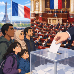 フランス、最大40万人の不法移民に恩赦を与える法案を投票へ   |  とにかく人入れて二世三世を教育してなじませる