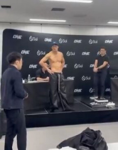 【悲報】人気格闘家さん、自身が計量に失敗してブチギレてしまう…