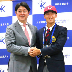 カープドラ3野原元気に新井監督が珍指令「原付は15キロ制限」京産大OB倉義和コーチからは「多額の寄付金」！？