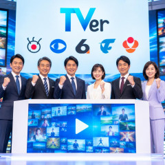 TVerと在京民放5局が初集結、「見逃し配信からの脱却」を宣言 年内目処に大幅刷新を発表   #テレビ |  見逃し配信メインでよくないか