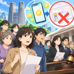 東京都のポイント付与事業 マイナカードを持たないと利用できず 「事情」で持たない人らが提訴   |  車を買わない人間は補助金受けられないから差別、みたいな話