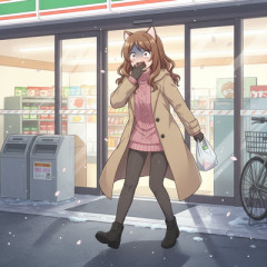【悲報】チノパン履き忘れてコンビニ行った奥様の冬の風物詩www