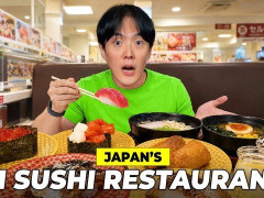 外国人「Uobeiは懐かしい思い出」Jimmyが日本の回転寿司を紹介してる