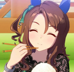 【ウマ娘】ウマ娘達の前でジャックハンマーみたいな食べ方する一流トレーナーをキングと一緒に見ていく