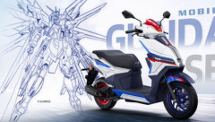 新大洲ホンダが放つ「NS125FX フリーダムガンダム」スクーター…価格は約23万円！