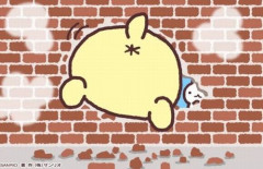【画像】お台場にある「ポムポムプリンの壁尻」、心無い客にほじくられ過ぎてとんでもない姿になってしまうｗｗｗｗｗ