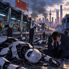 中国のロボット産業がもう崩れ始め、多くの企業が倒産   |  ダメな所が淘汰されるのは計算ずくだろ