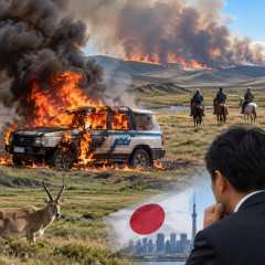 「研究員や調査員でも馬で行くような場所に、なぜ」モンゴル自然保護区火災、KDDI子会社の車両から出火 問われる日本の責任   |  >>86-95