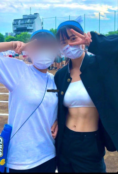 【画像】このJKの腹筋たまらんｗｗｗｗｗｗｗｗｗｗｗｗ