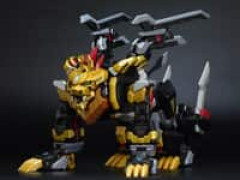 【獣王武神ダンデヴァイン】THE合体 & MODEROID「ゴルドライオス」【開発中】