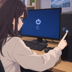 今すぐPCの電源切って   |  電源を切るだけじゃなくコンセントから電源抜くように言わないと駄目だろ