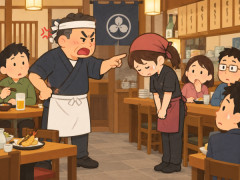 めちゃくちゃ安くて美味いけど店主が従業員を客の前で説教する飲食店wwwwww