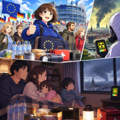 欧州各国「Be Ready (３日備蓄)」キャンペーン！民間「放射線量下がるまで３日間自宅待機？」   #終末 |  日本人が大量に死ぬのなら韓欧米豪の先進国国民は狂喜乱舞するだろうな
