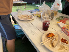 【画像】庭でBBQを始めた結果、エビとホタテがうまそうすぎるｗｗｗ