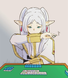 【画像】フェルン「フリーレン様、どうして服を脱ぐのですか？」フリーレン「それはｎ…」フェルン「御無礼、ロンです」