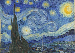 巨匠ゴッホが描いた「星月夜」の光景、実は本物の天体配列だった？…新研究で判明！