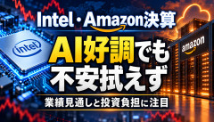 【速報】Amazon、インテル、暴落へwwwwwwwwwww