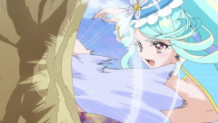 【画像】キュアエクレールさんのパンチ『スゴ味』があるッ!