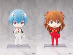 【エヴァンゲリオン】OSHI WORKS Mini「綾波レイ」「式波・アスカ・ラングレー」デフォルメフィギュア【予約開始】