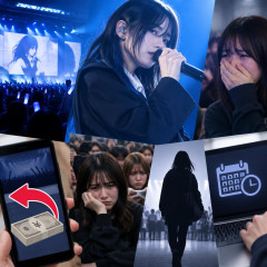 Ado、初の有料会員ライブに批判「チケ返金してほしい」脱会者も…当日のライブ内容と”ファンが不満を爆発させた”告知の遅さ   #音楽 |  太鼓冒頭のライブパート（『うっせぇわ』…