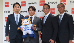 DeNAドラ6・神里陸に指名あいさつ！9歳上の兄とは「自分では、あまり似ているとは思っていない」