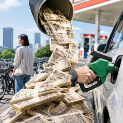 車を手放した人には恩恵なし 累計10兆円超のガソリン補助に違和感 (朝日新聞)   |  電気代に補助金出せよ