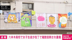 都立六本木高校で女子生徒が別の女子生徒を刃物で刺す 殺人未遂で現行犯逮捕