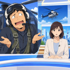 ヘリキチ「分からない分からない知らない、我々は悪くない」 関テレ「newsランナー」   |  検証は進んでいない  ✕
