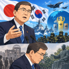 石破氏「日韓が力を合わせれば世界3位の防衛力」…「日本が歴史を反省しなければ進展ない」   |  程よく距離をとって、韓国がガチで中国や北に飲み込まれそうな状況なら裏から支援…