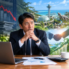 資金繰り悪化、ＣＥＯ「成長プランの構想をともにつくっていく出資者を探している」   #ジャングリア沖縄 |  USJを復活させた天才マーケティングの人を呼ぶしかないのでは