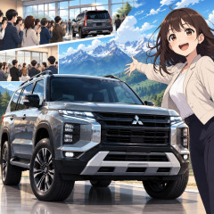 予約受注は約5500台で年度目標超え   #新型「パジェロ」619万3000円～ |  パジェロって高い車だったんだな