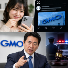 Xユーザー「GMOが嫌われる理由が詰まってて素敵」と揶揄投稿→GMO熊谷代表「削除されないと刑事告訴をいたします。本気です」   |  被害者には小学生と幼稚園の子供がいるって