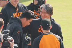 【巨人】田中将大「僕はずっと巨人ファンだったので松井秀喜さんはヒーロー」