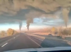 【動画】ロシアの国営製油所、ウクライナ軍による夜間ドローン攻撃で焼けてしまう。