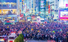 【画像】渋谷ハロウィンの看板、ガチでありえない変わり方をしてしまうｗｗｗｗ