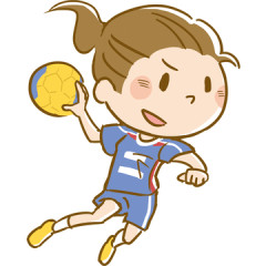 【画像】女子ハンドボール界にド迫力ボディの激カワ選手現るｗ
