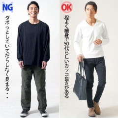 【悲報】X女子「いい歳してロンT着てるおっさんキモすぎ！なんで年相応の服着れないの？」