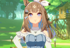 【ウマ娘】自分が勝ったレースの2着の頭蓋骨を飾るアイさん