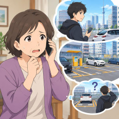 母親「息子が東京のコインパーキングに車を駐めたが、場所を忘れてしまった。どうすればいいのか」   |  警察ってこういので利用してもいいの？