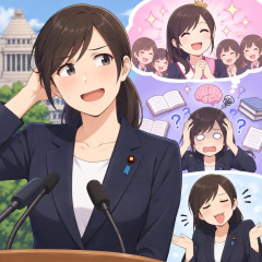小野田紀美大臣、正真正銘の「女子枠みいちゃん大臣」だった...暗記力皆無のバカとカミングアウト   |  小野田って偏差値35くらいだったからな