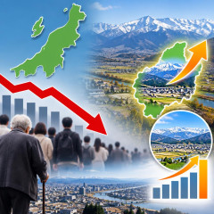 新潟県の人口減とまらず・・・10月1日現在 204万人割る 1ヶ月の人口増は南魚沼市が突出＜新潟＞   #話題 |  数年前は230万人程いたのに